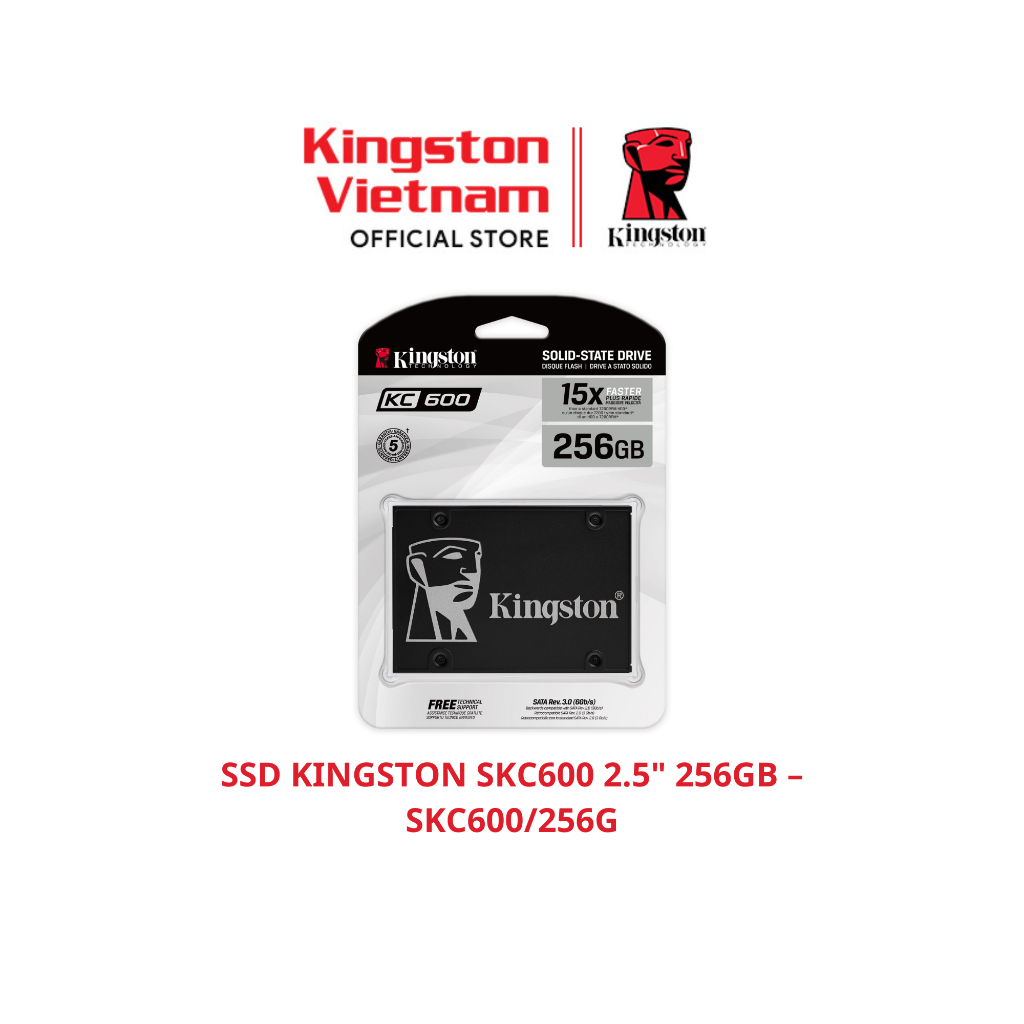 Ổ cứng SSD Kingston SKC600 2.5″ - SKC600|256G|512GB|1024GB