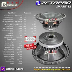 PROMO- KOMPONEN SPEAKER 12 INCH ZETAPRO SMART 12 / SMART12 900 WATT
