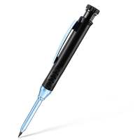 YNXZK 2.8mm Mechanical Pencil Deep Hole Marking Built-in Sharpener Solid Carpenter Pencil  Long Head Woodworking Deep-hole Marker Woodworking Construction