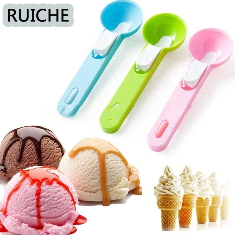 RUICHE ไอศกรีมช้อน/ผลไม้/ผักพลาสติก6เซนติเมตรมีประโยชน์เป็นพิเศษสำหรับห้องครัว ราคา 39 บาท*ส่งฟรี