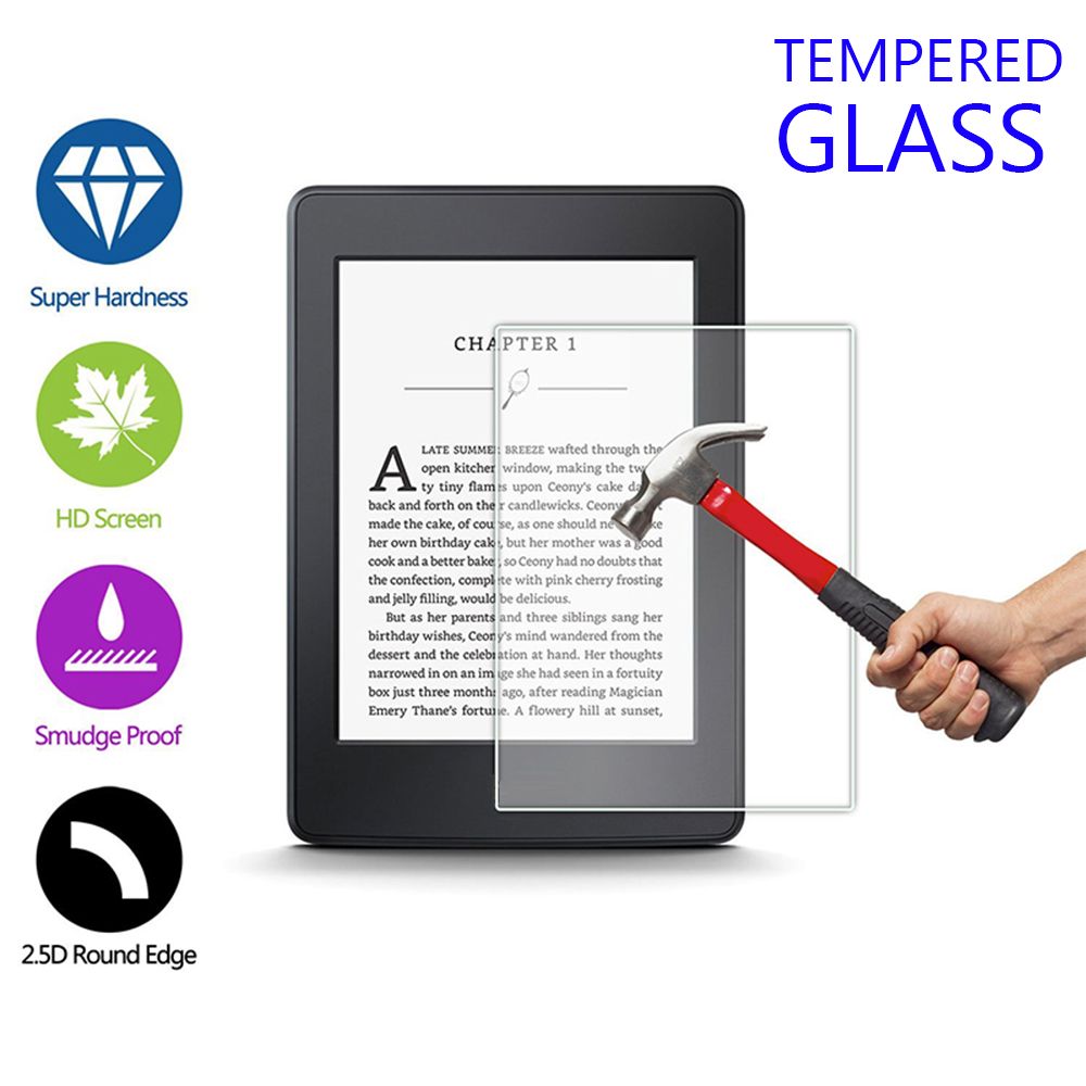 OKDEALS Newest 9H Scratch-proof Tempered Glass Screen Protector Protective Film Anti-Fingerprint