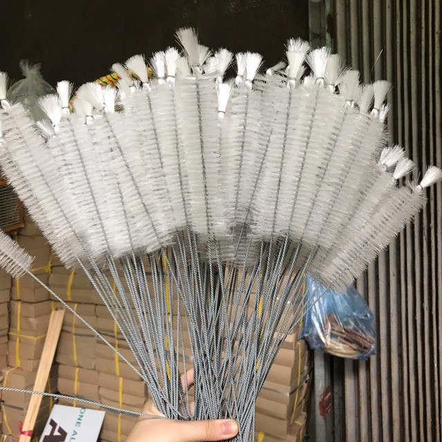 Chổi cọ rửa cóng chim Chổi lông loại đẹp siêu bền giá rẻ phụ kiện lồng chim Kabosa