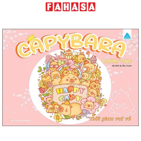Sách Fahasa - Capybara Funny Time - Thời Gian Vui Vẻ
