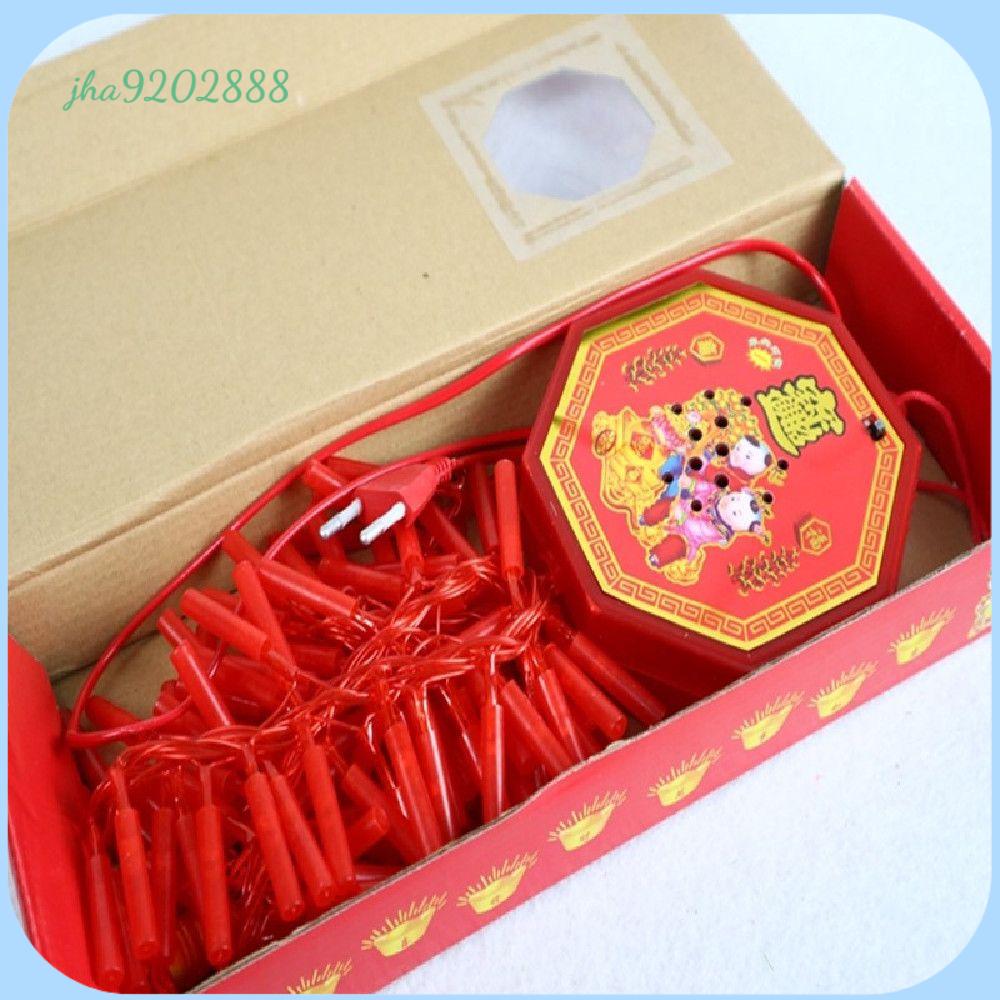 JHA9202888 Trang trí Tết Trung Quốc Súng điện tử điều khiển từ xa Pháo có âm thanh Pháo Tết Trung Quốc Pháo điện tử Đèn pháo điện tử Pháo Tết