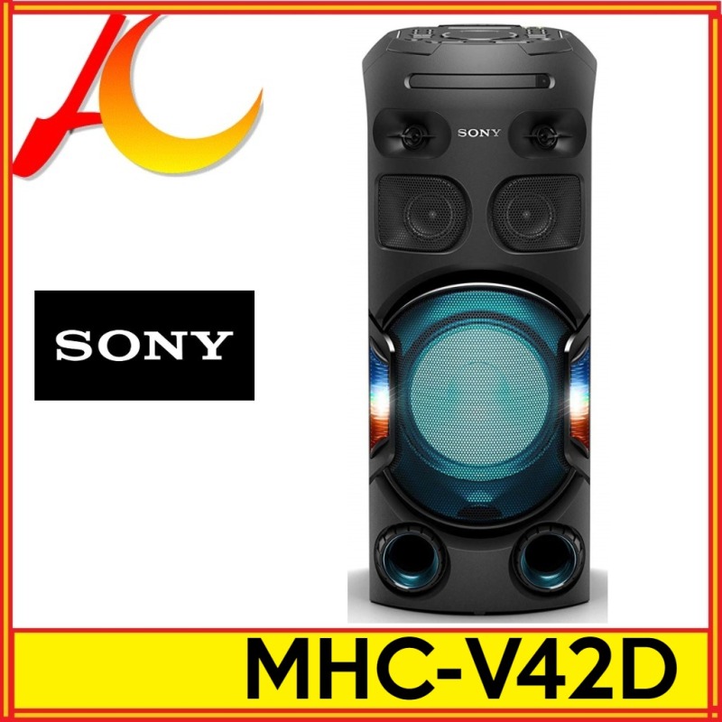 SONY MHC-V42D High Power Mhc-v42d Audio System LONG DISTANCE BASS SOUND BLUETOOTH Wireless Portable 1YW BY SONY (42D MHCV42D) Singapore