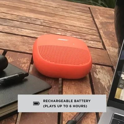Bose SoundLink Micro, Portable Outdoor Waterproof Speaker with Wireless Bluetooth Connectivity