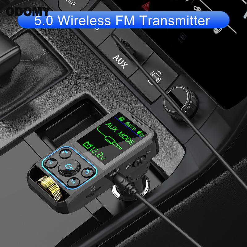 Xe Bluetooth MP3 Máy Nghe Nhạc Cho Tự Động Bluetooth FM xe ô tô Bộ phát Bluetooth MP3 Máy Nghe Nhạc Tái Sử Dụng Cổng USB kép Màn hình hiển thị đầu phát âm thanh Bluetooth FM Transmitter Cho Xe