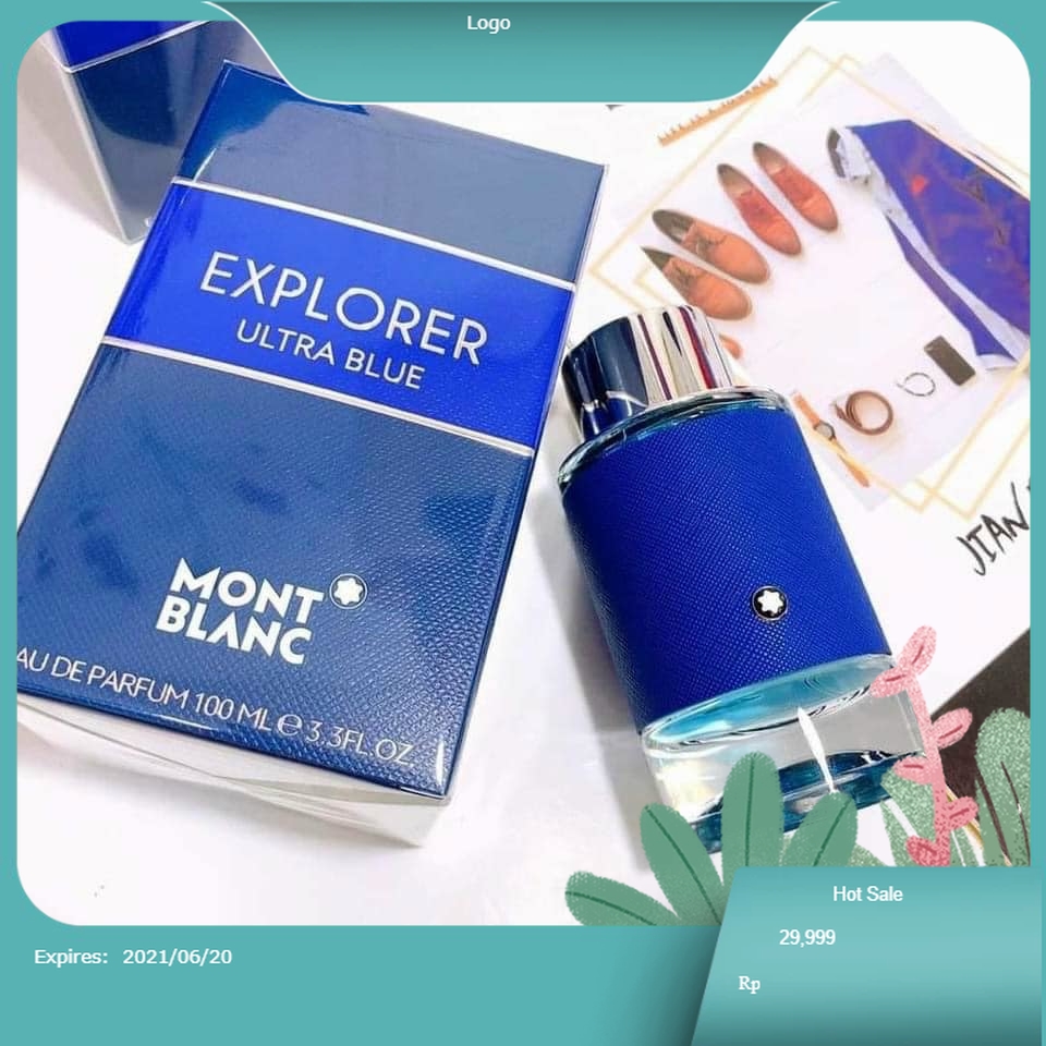 Nước hoa nam Montblanc Explorer Ultra Blue EDP 100ml