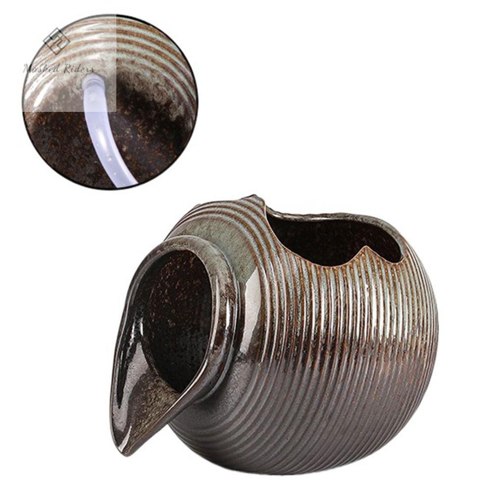 ED Mở đầu Nồi đất sét nước tuần hoàn Chậu hoa Trang trí Bể gốm hở Tinh tế Dễ lau chùi Đài phun nước chảy Bể cá