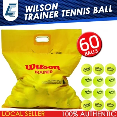 Wilson Tennis Trainer Ball - 12pcs/Pack, 24pcs/Pack & 60pcs/Bag -100% Authentic