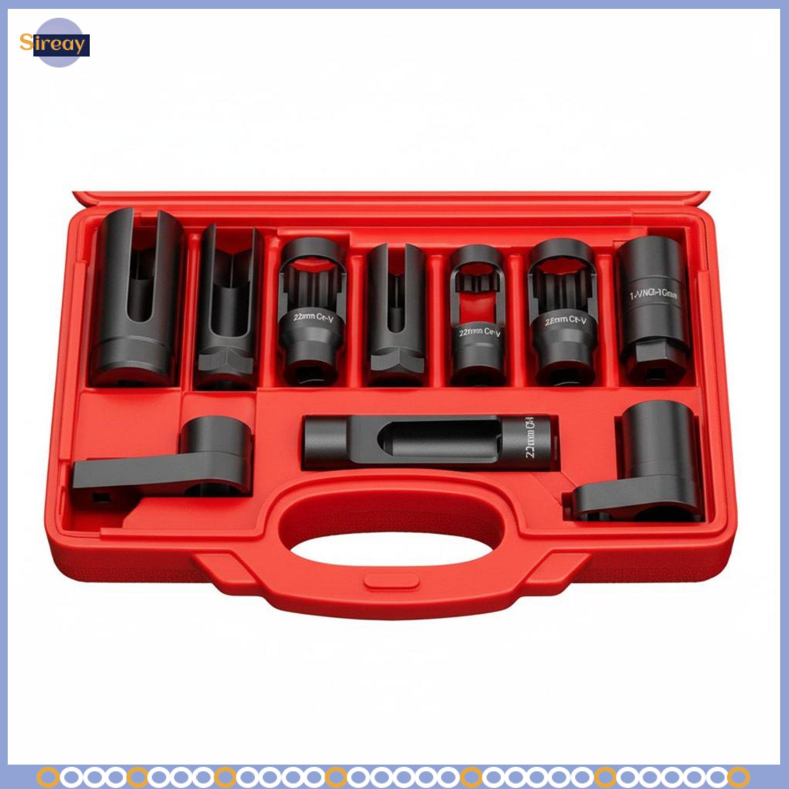 Acituna Automotive Sensor Socket Car Disassembly Tool Complete Kit for Oxygen Sensor Thread Repair and Installation ราคา 10,099 บาท*ส่งฟรี