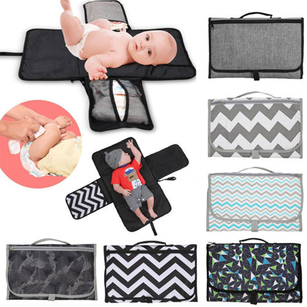 ROB TOY Portable Changing Pads Changing Covers Baby Diaper Changing Bag