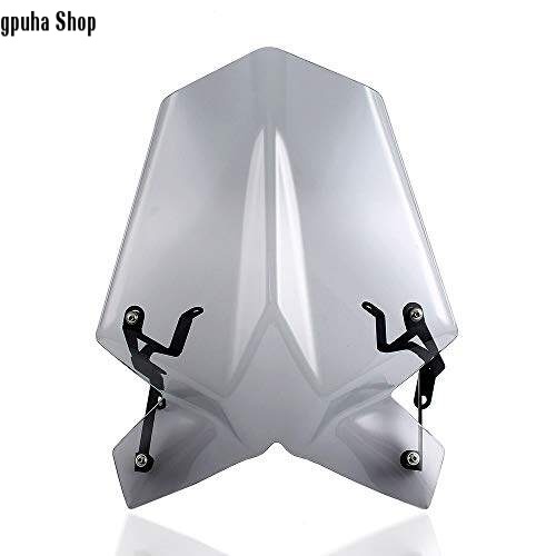 Gpuha shop ultrasupplier xe máy kính chắn gió, dành cho ktm duke sx rc 125 390 2017 2018 2019 2020 2021 kính chắn gió bảo vệ làm lệch hướng gió luồng khí w/giá đỡ