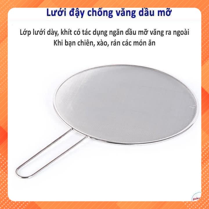 Nắp chảo chống mỡ bắn size 29cm