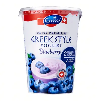 Emmi Greek Style Yoghurt Blueberry - 450G