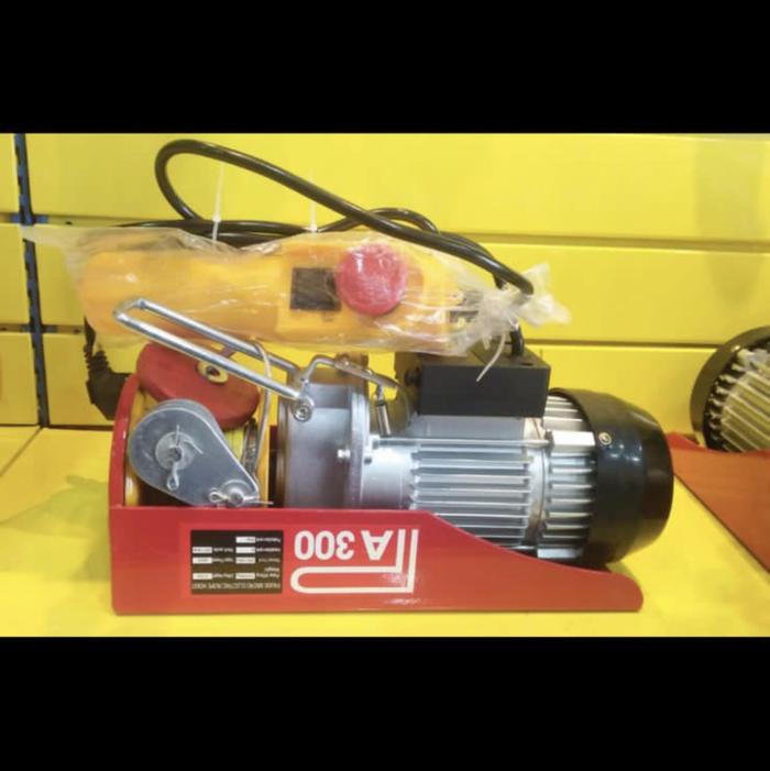 ELECTRIC HOIST TYPE PA300KG - 220V 600WATT Harga 1,560,000 rupiah*Gratis Ongkir