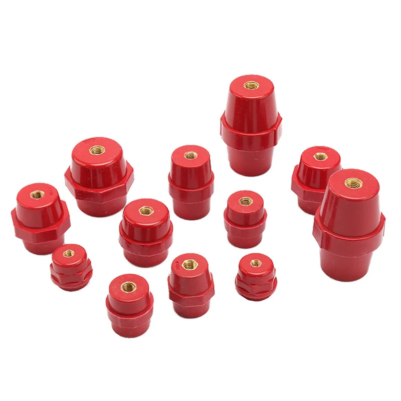 SM Series Imitation Imported Insulator Distribution Cabinet Low Voltage Insulator Red Insulator Pillar