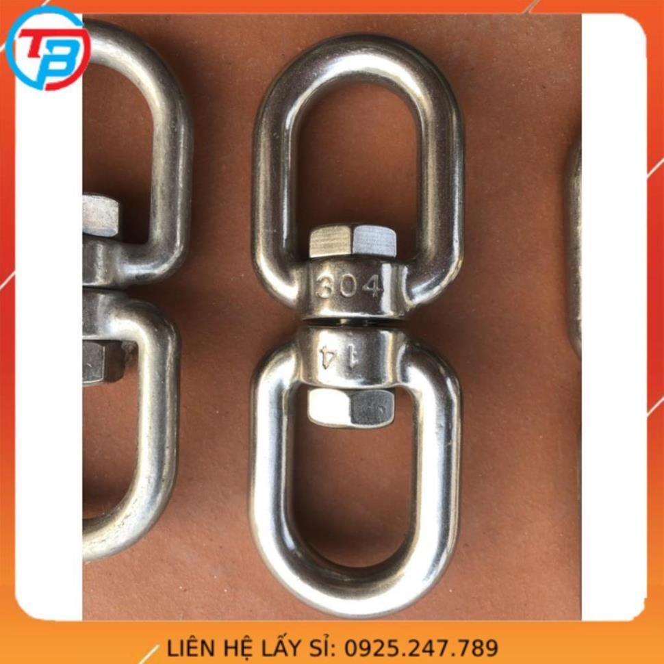 Ma ní Xoay INOX 304 [Phi 6mm] - Cáp Thép Thái Bình Vina