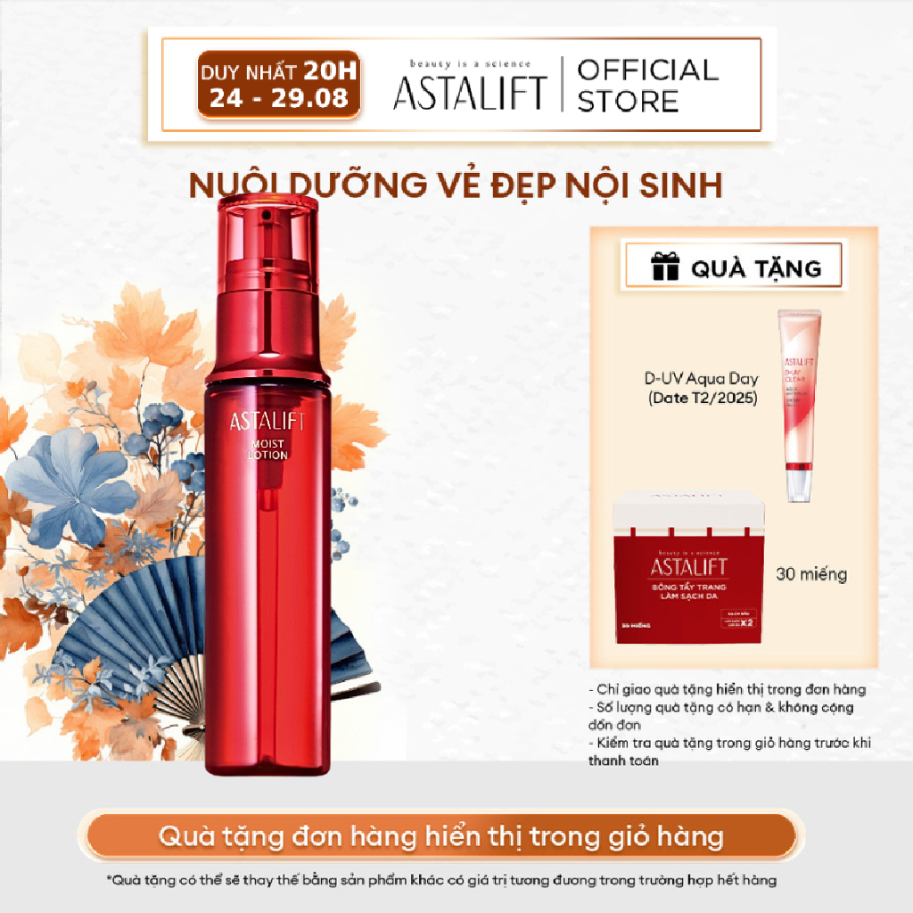 Nước Cân Bằng Da ASTALIFT Moist Lotion 130ml