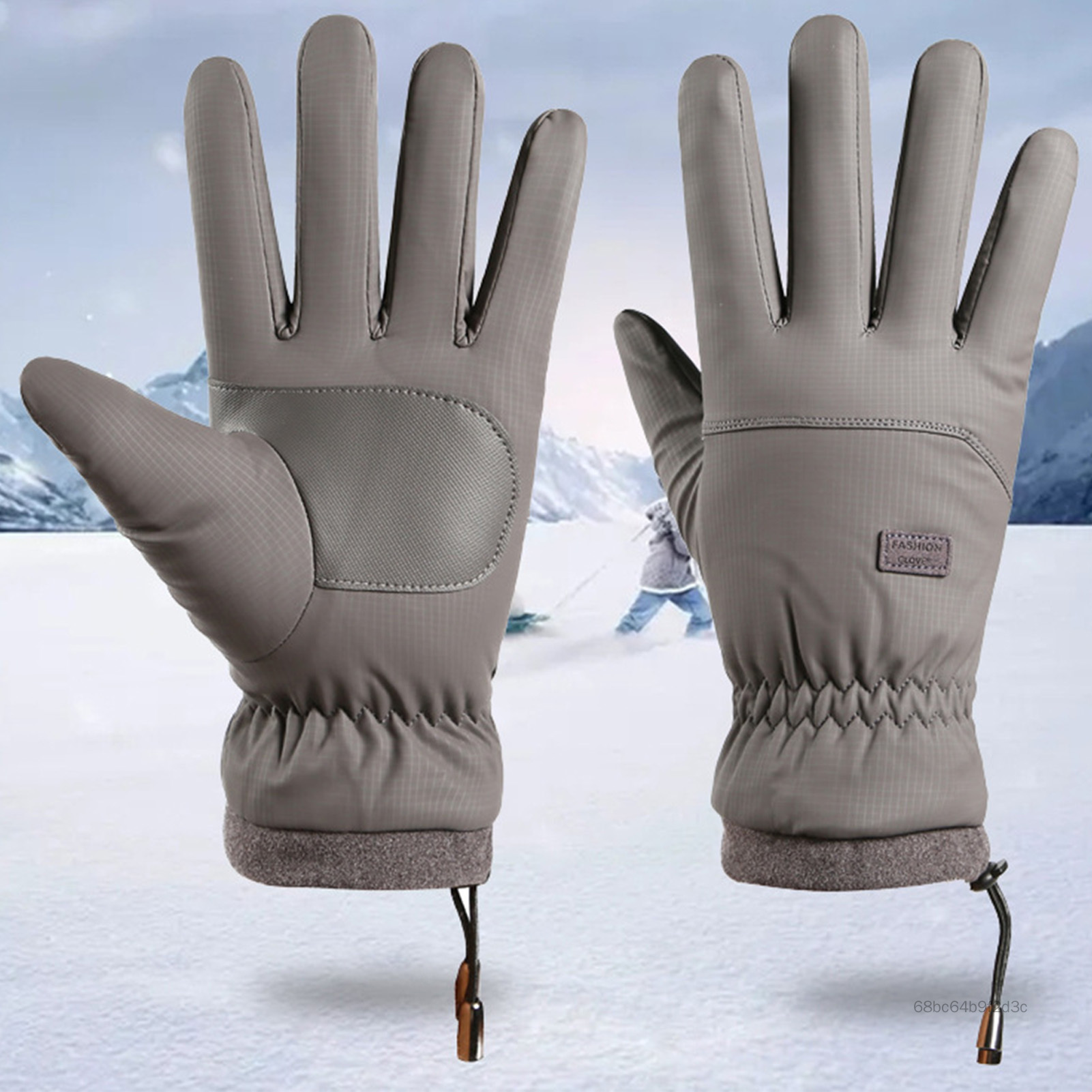 Găng tay mùa đông của nam giới Găng tay mùa đông Thiết kế màn hình cảm ứng không trượt Găng tay ấm á