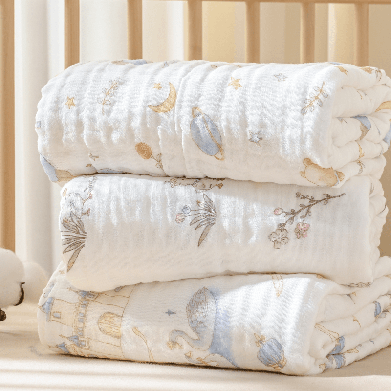 Khăn Tắm Em Bé A Khăn Tắm Vải Xô Cotton Siêu Mềm Thấm Nước Chăn Trẻ Sơ Sinh Chăn Tắm Cho Trẻ Sơ Sinh
