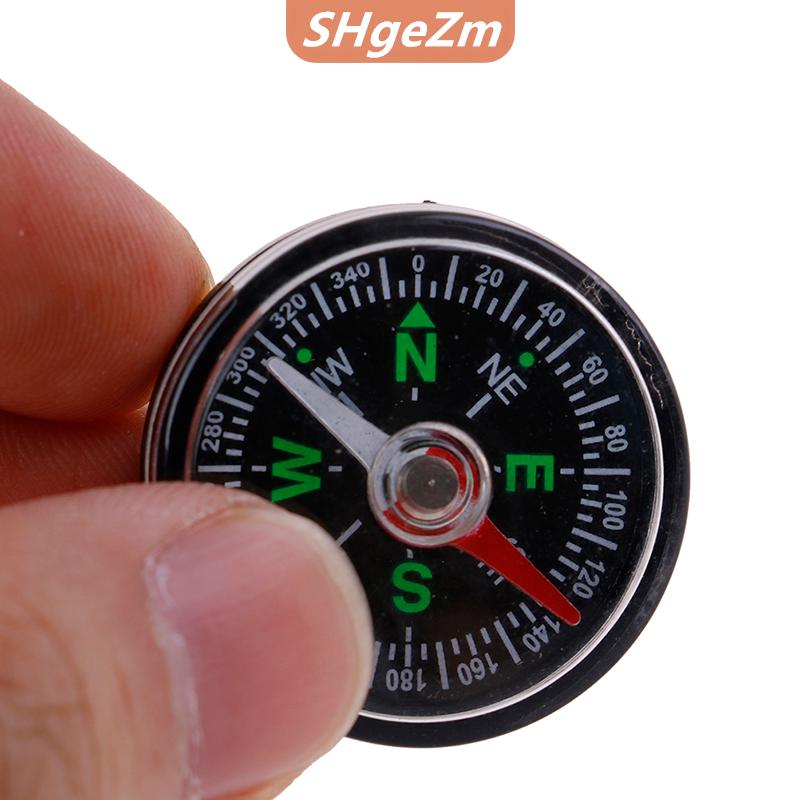 [COD] SHgeZm La bàn mini 30mm Dụng cụ sinh tồn Hoang Dã điều hướng du lịch ngoài trời Cắm Trại Đi Bộ Đường Dài
