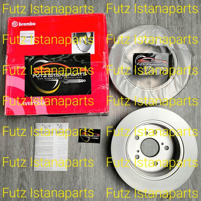 DISC BRAKE PIRINGAN REM CAKRAM BELAKANG MERK BREMBO TOYOTA CAMRY ACV40 TH 2007 - 2011 - SWARSA STORE Harga 734,000 rupiah*Gratis Ongkir