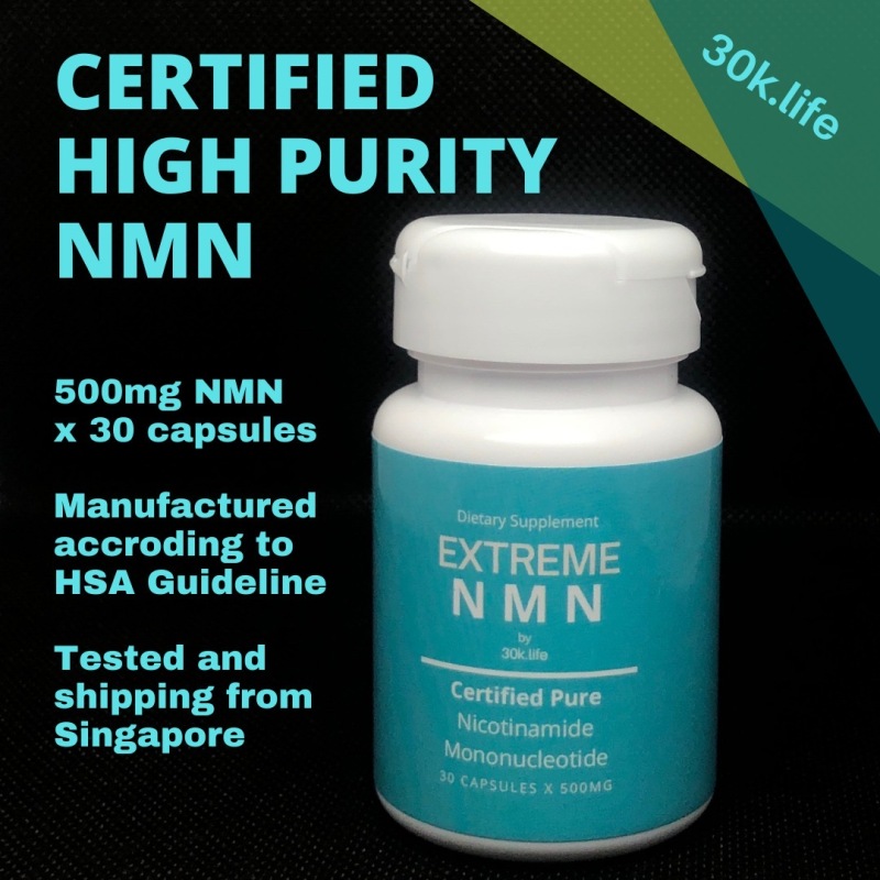 Buy EXTREME NMN Supplement Nicotinamide Mononucleotide 30 X 500mg Singapore