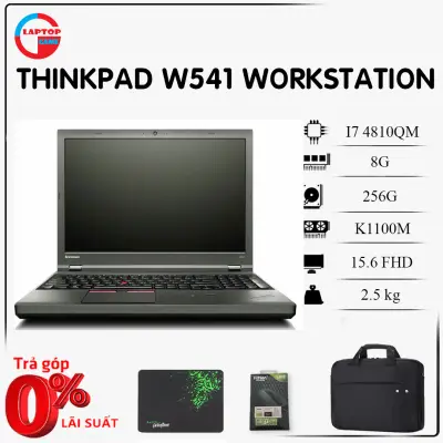 LENOVO THINKPAD W541 MOBILE WORKSTATION I7 4810QM,8G, 256G, VGA K1100 2GB, MÀN 15.6 FHD