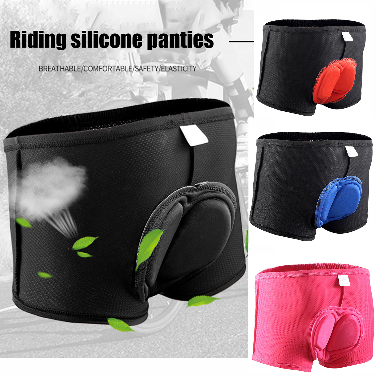 Yitu quần đùi đi xe đạp Độn Thoáng Khí Polyester Stretchable quần đùi nén Cho Ngoài Trời Phong Cách quần đùi nén