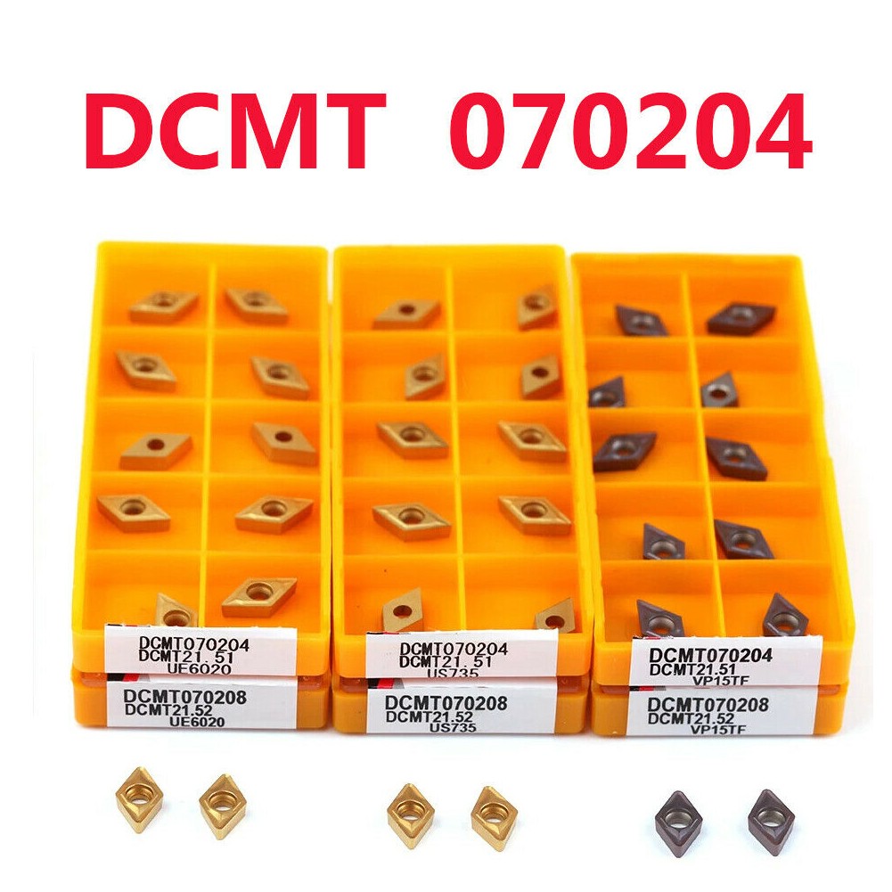 【Bypl】 cắt hiệu quả với dcmt070204 us735ue6020vp15tf chèn cacbua (10 cái) trong kho