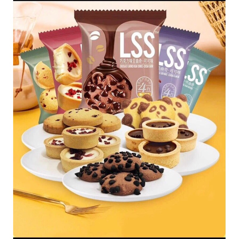 [Khuyến Mãi] BÁNH QUY BƠ SỮA SOCOLA LSS- túi 1kg muasamnhanh