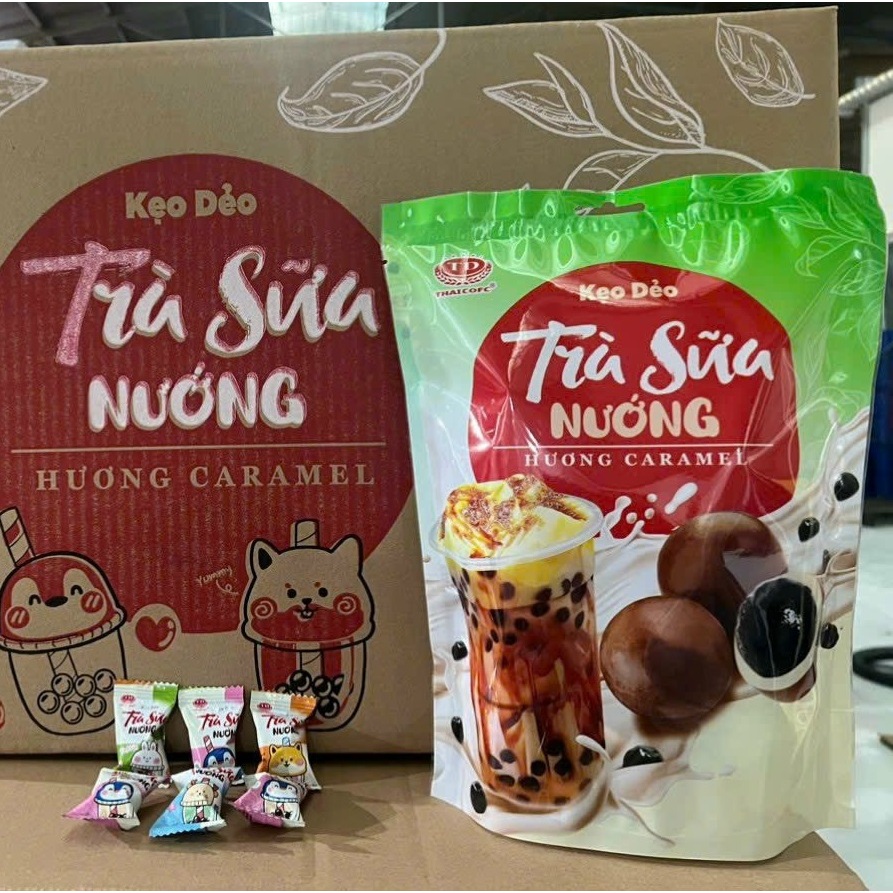 1 kẹo dẻo trà sữa nướng 320g đang hot