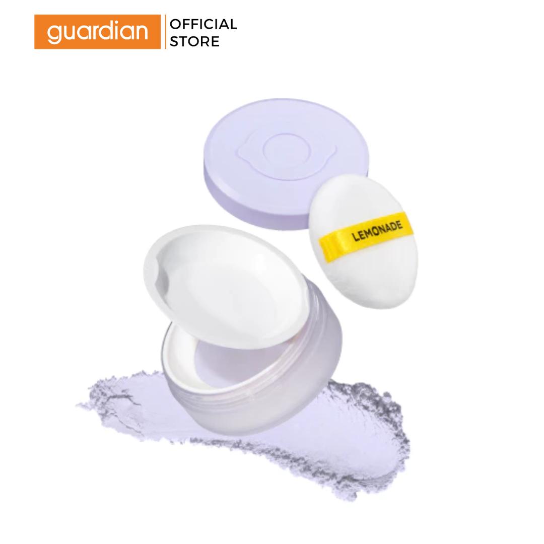 Phấn Phủ Mỏng Nhẹ Kiềm Dầu Thuần Chay Chống Nắng LEMONADE Supermatte No Makeup Loose Powder 9g #Màu Tím