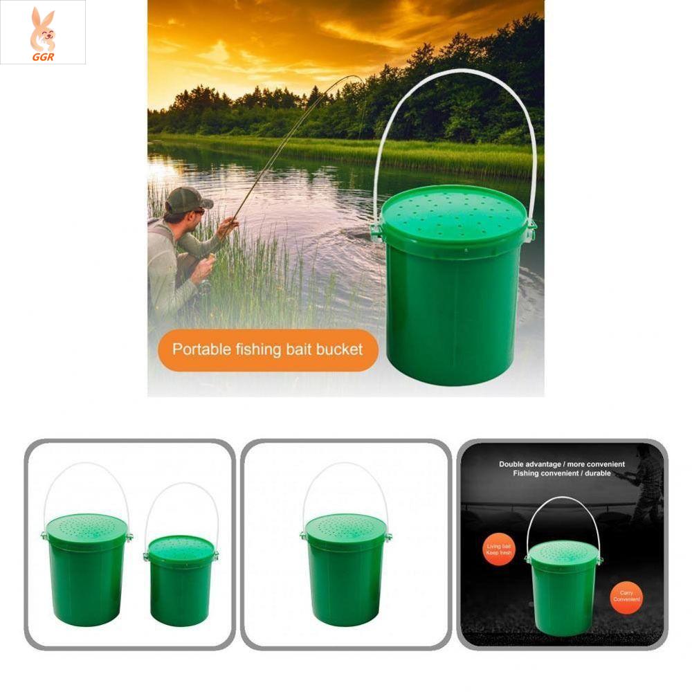 Fishing Bucket Folding Portable Collapsible Multifunctional Fish Live Bait  Container for Fishing Accessories