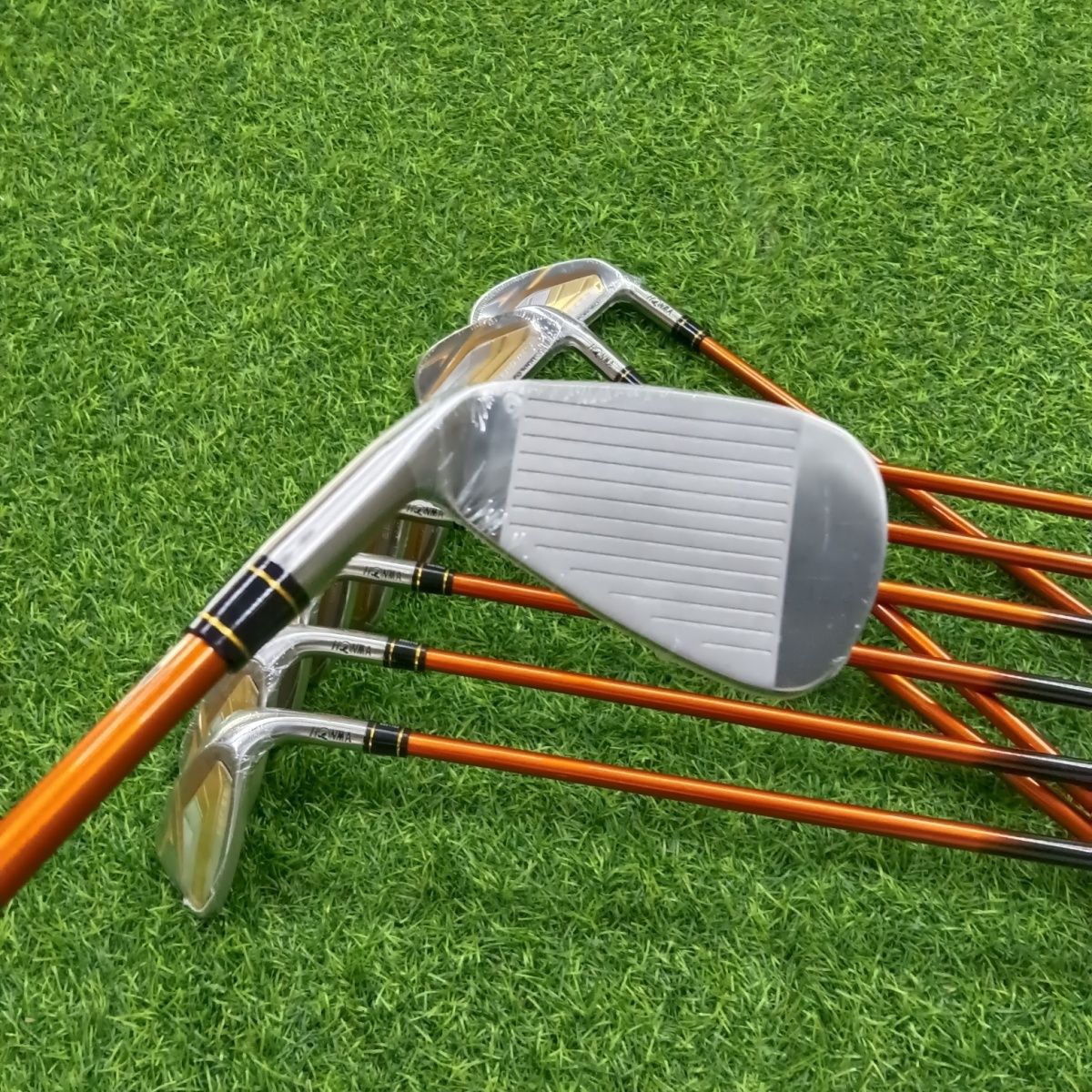 HONMA S-09 2024 Herren-Golfschläger HONMA S-09 Golfeisen-Set 4-11 AW SW, 10-tlg. 4Star BERES Clubs Irons R /SR /S Flex Graphit, Schaft und Kopfbedeckung