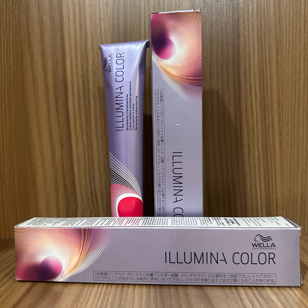 Màu Nhuộm Giúp Màu Tóc Tỏa Sáng Tự Nhiên, Mềm Mượt - Bóng Tóc Hoàn Hảo Wella ILLumina Color 60ml-LT