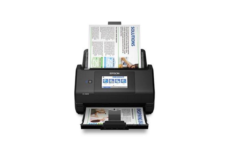 WorkForce ES-580W Wireless Duplex Touchscreen Desktop Document Scanner Singapore
