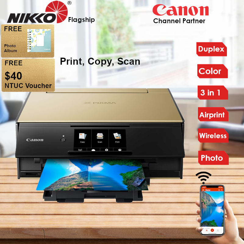 [Local Warranty] Canon PIXMA TS9170 All-in-one Wireless Inkjet Printer TS-9170 TS 9170 Singapore