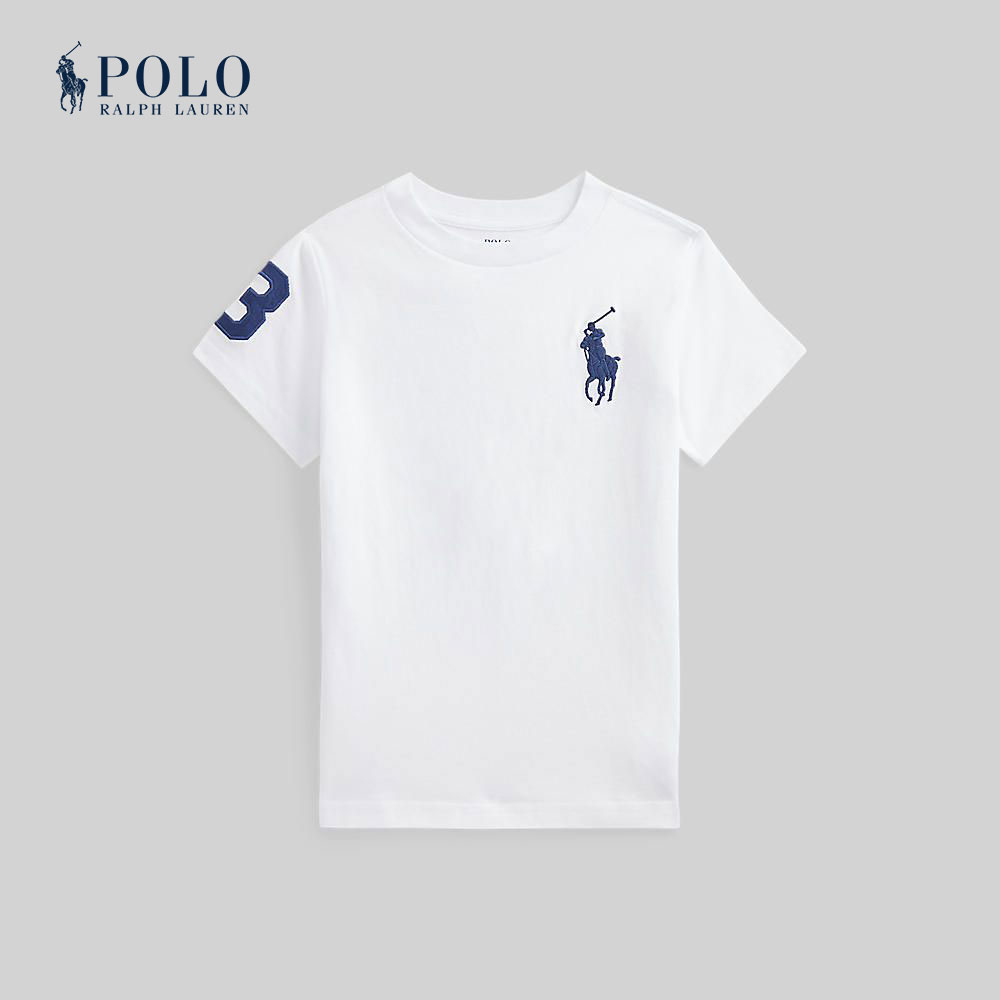 Polo Ralph Lauren Kids Boys Tee-Big Pony Cotton Jersey Tee CWPOTSHB8020323 100 White ราคา 3,900 บาท*ส่งฟรี