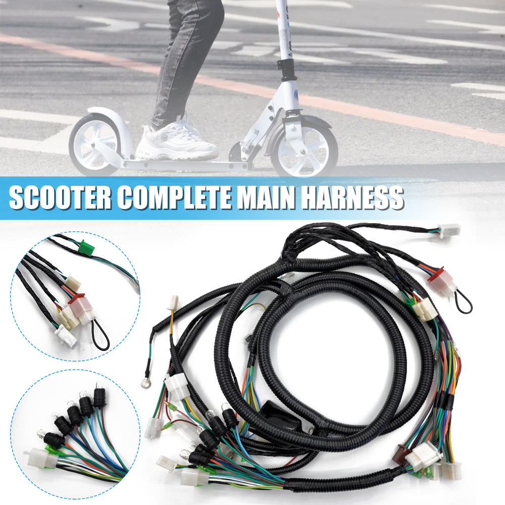 Bokali Trung Quốc xe máy gắn Bàn Đạp Xe Scooter 50cc hoàn thành chính dây cố định đường điện GY6 taotao VIP 139qmb