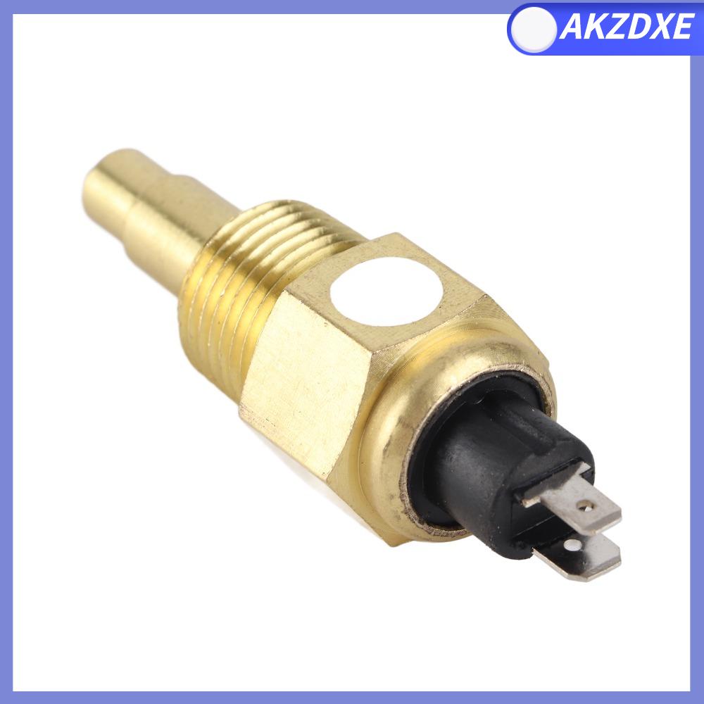 AKZDXE 1/2NPT Cảm biến nhiệt độ nước Tương thích với dầu và nước Độ tin cậy cao Cảm biến nhiệt độ Giám sát động cơ Bền bỉ Máy dò nhiệt độ nước Dành cho VDO