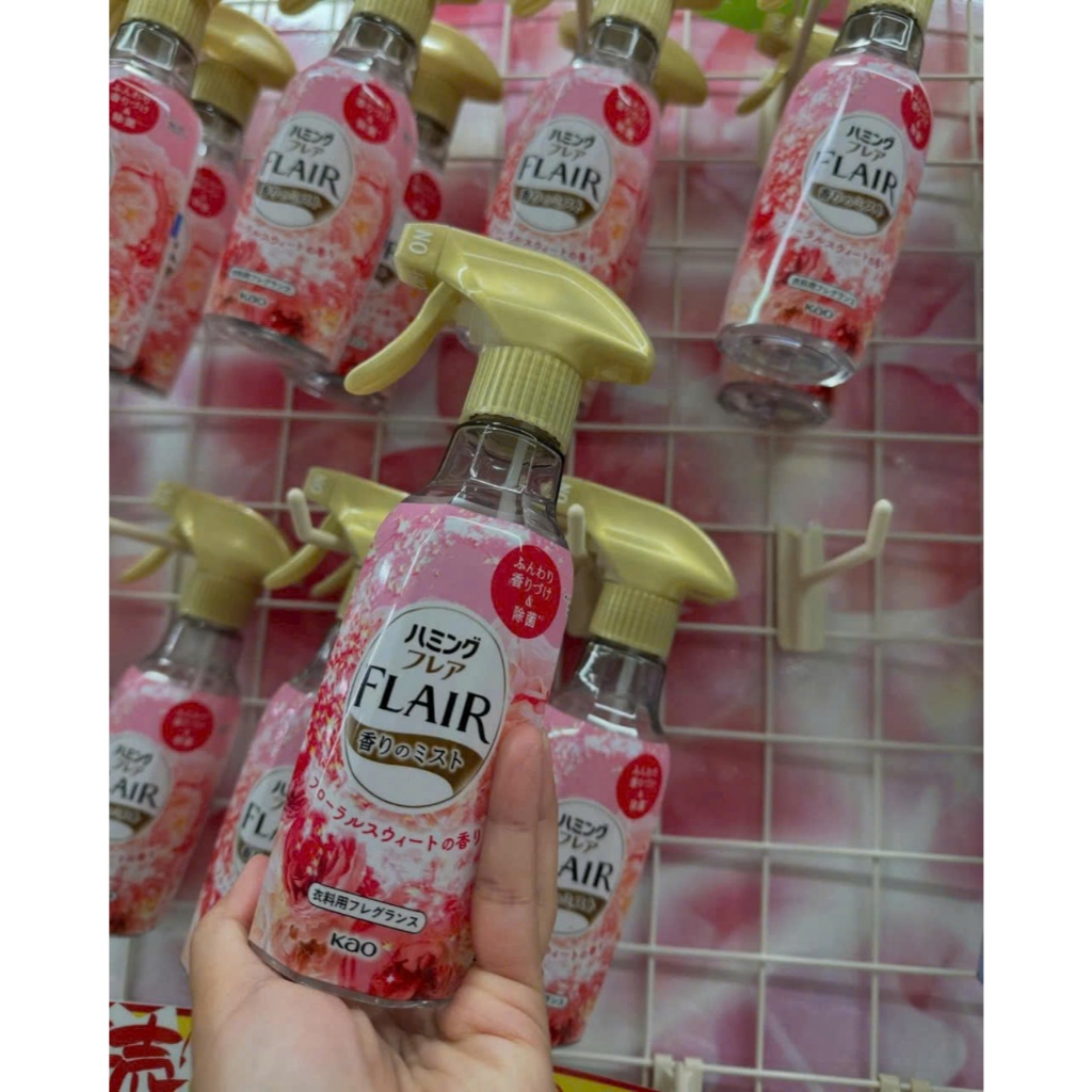 Xịt Thơm Và Làm Phảng Quần Áo KAO FLAIR - SẢN PHẨM ĐƯỢC SHOP CHỌN LỌC, HÀNG CHUẨN, CỰC KÌ TỐT, ĐẢM BẢO SỬ DỤNG ƯNG Ý, ĐƯỢC ƯA THÍCH TRÊN THỊ TRƯỜNG HIỆN NAY, ỦNG HỘ SHOP NHÉ