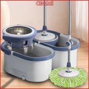 Spin Mop with Separable Bucket for Easy Floor Cleaning