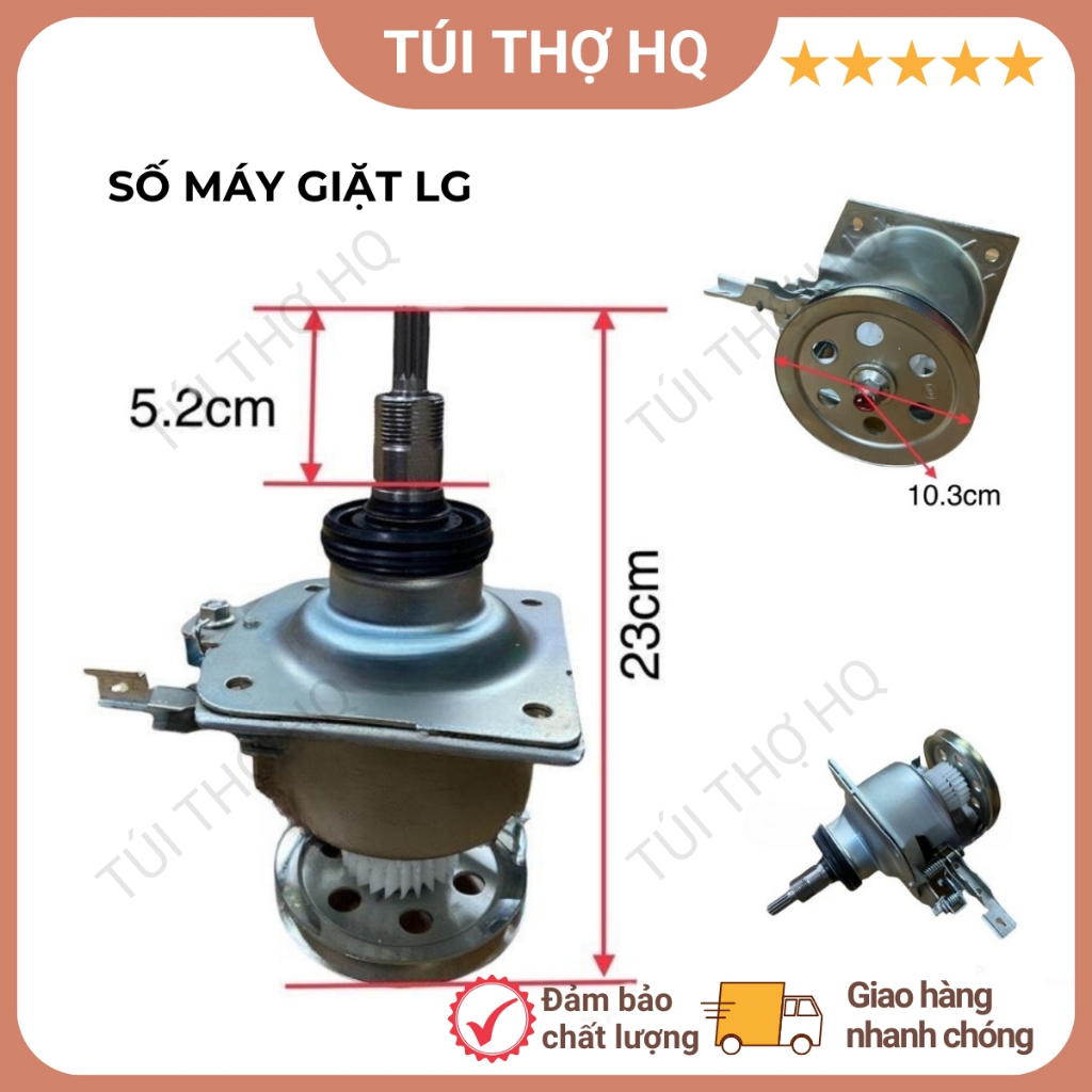  Bộ Số Máy Giặt Lg hộp số lg 2 nhông bộ li hợp mg lg 2 bánh răng dùng cho máy 6kg 7kg 8kg 9kg 
