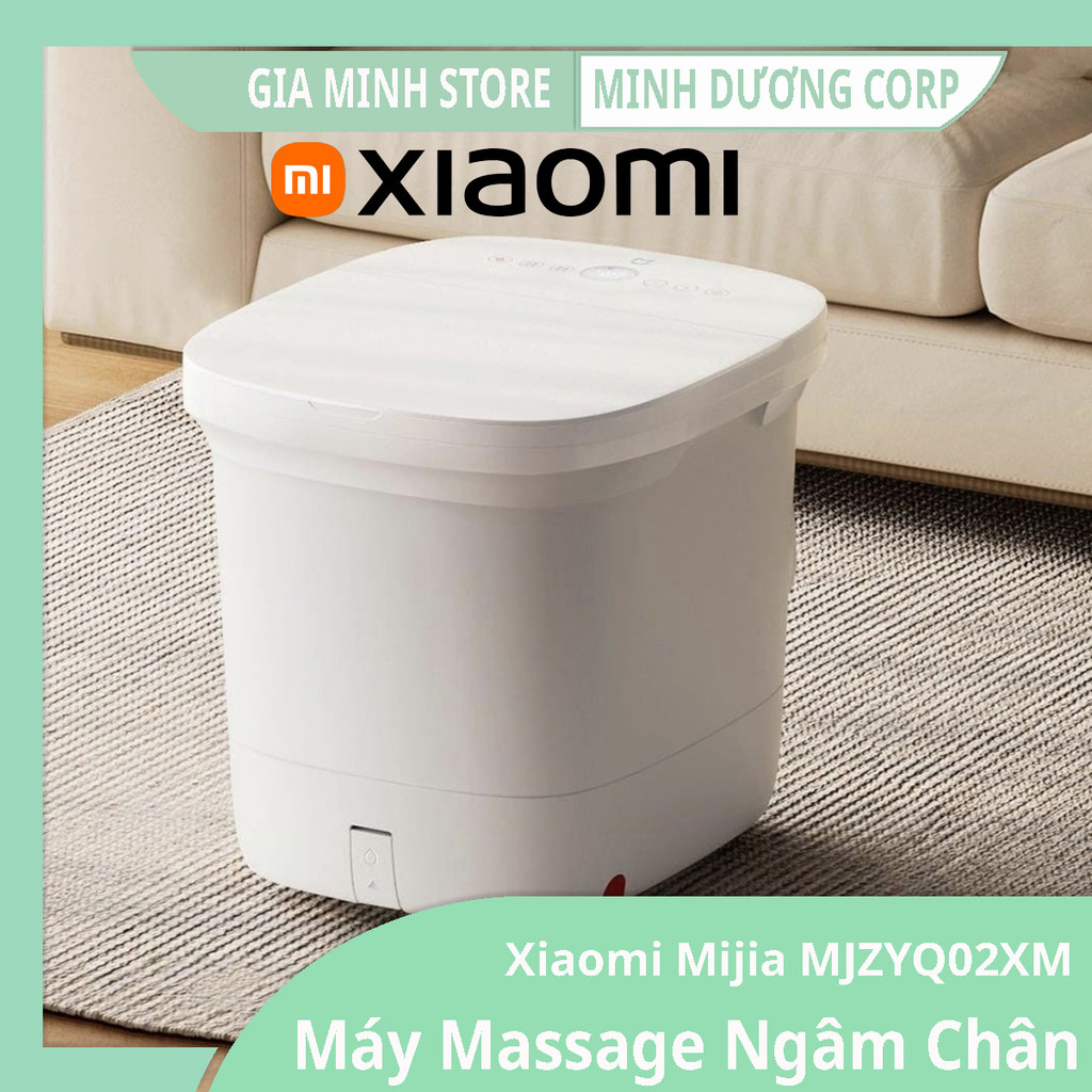 Máy Ngâm Chân Massage Thông Minh Xiaomi Mijia MJZYQ02XM - Khử Khuẩn Tia UV - App Mi Home - 3 Chế Độ