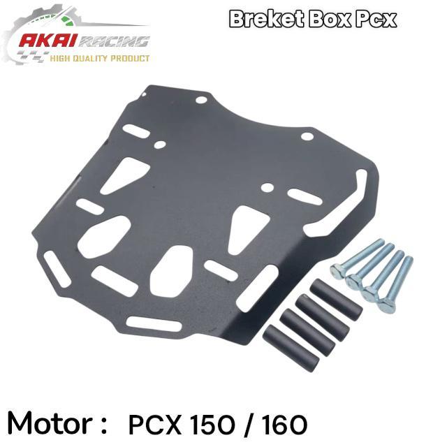 Promo Breket Box PCX 150 & PCX 160 – Dudukan Belakang Kuat untuk Box GIVI SHAD KMI Universal Harga 62,080 rupiah*Gratis Ongkir