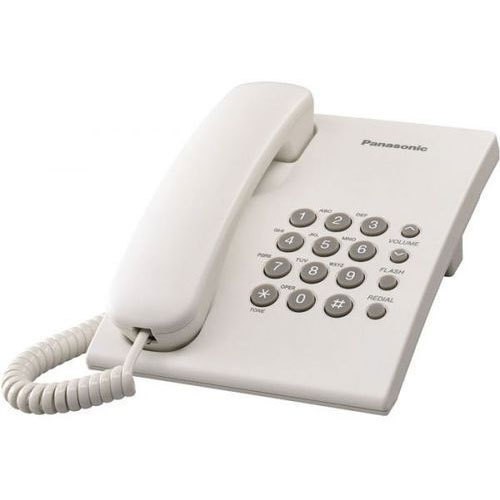 PANASONIC KX-TS505 - WHITE TELEPON MEJA KANTOR KX-TS505 (PUTIH)-Shelishop13 Giá 368,000 Đồng*Miễn phí vận chuyển