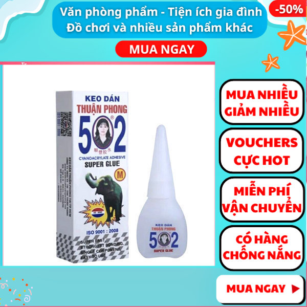 Lọ keo con voi 502 Thuận Phong hàng tốt giá rẻ ✓keo dán siêu dính ✓ keo dán sắt ✓keo dán 502 ✓ keo con voi 502 ✓keo dán đa năng ✓ Nguyễn Thùy Store