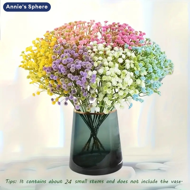 Annie's Sphere Multi-Star Style Artificial Flowers for Weddings and Home Decoration ราคา  5 บาท*ส่งฟรี